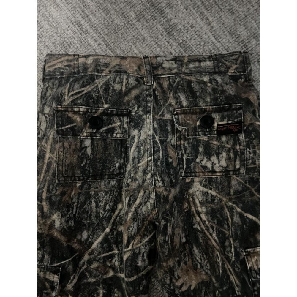True Grit Camo Cargo Pants Outdoor Hunting Hiking Pockets Size‎ 12 - Picture 5 of 6
